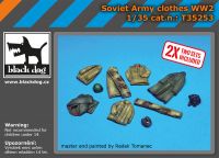 T35253 1/35 Soviet army clothes  WW II