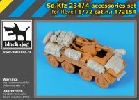 T72154 1/72 Sd.Kfz 234/4 accessories set