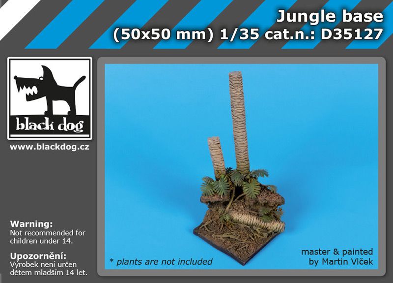 D35127 1/35 Jungle base Blackdog