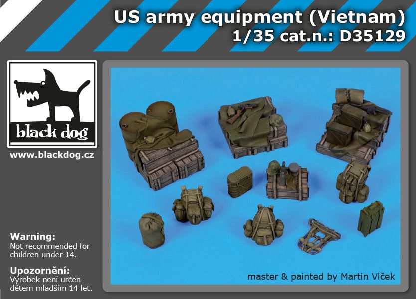 D35129 1/35 US army equipment (Vietnam)