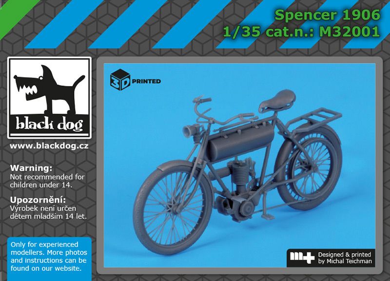 M32001 1/32 Spencer 1906 Blackdog