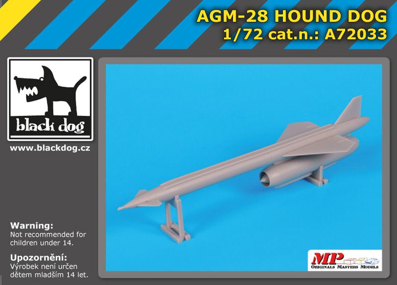 A72033 1/72 AGM- 28 Hound Dog Blackdog