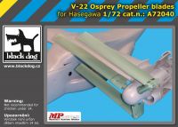 A72040 1/72 V-22 Osprey propeller blades Blackdog