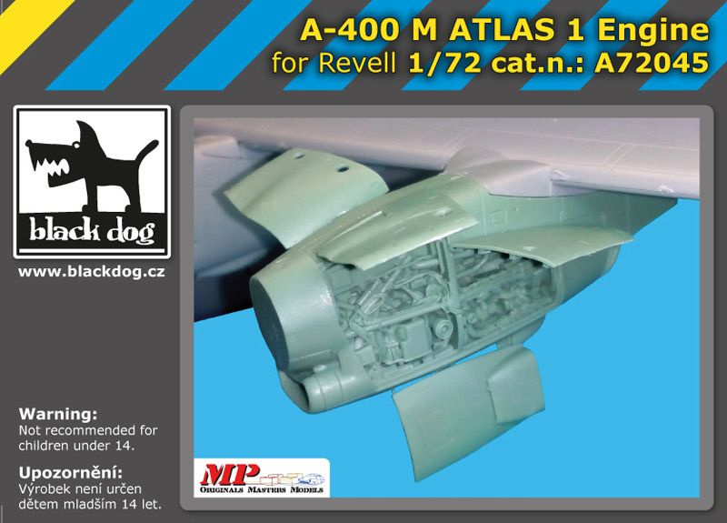 A72045 1/72 A-400 M Atlas 1 engine Blackdog
