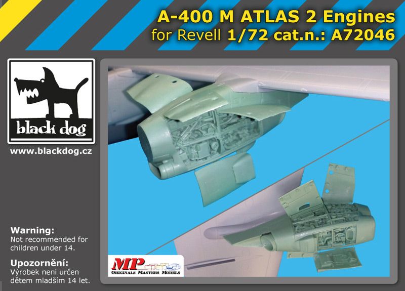 A72046 1/72 A-400 M Atlas 2 engines Blackdog