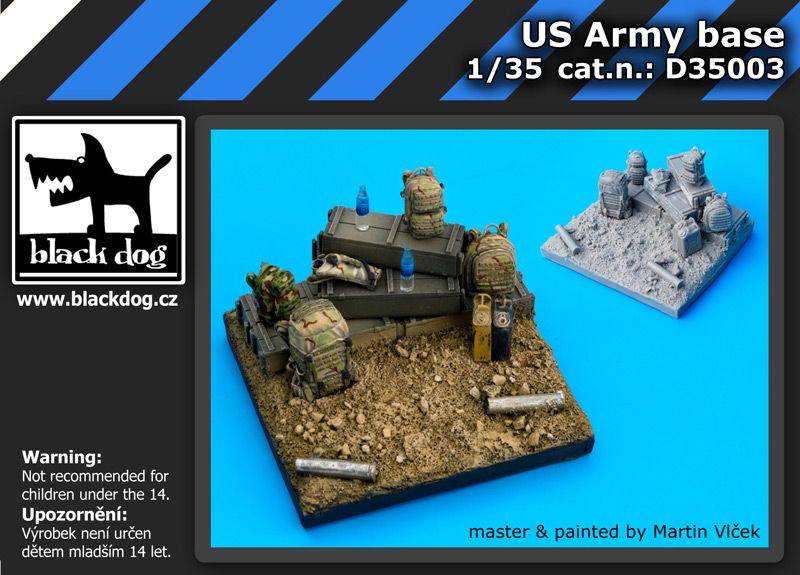 D35003 1/35 US army base Blackdog