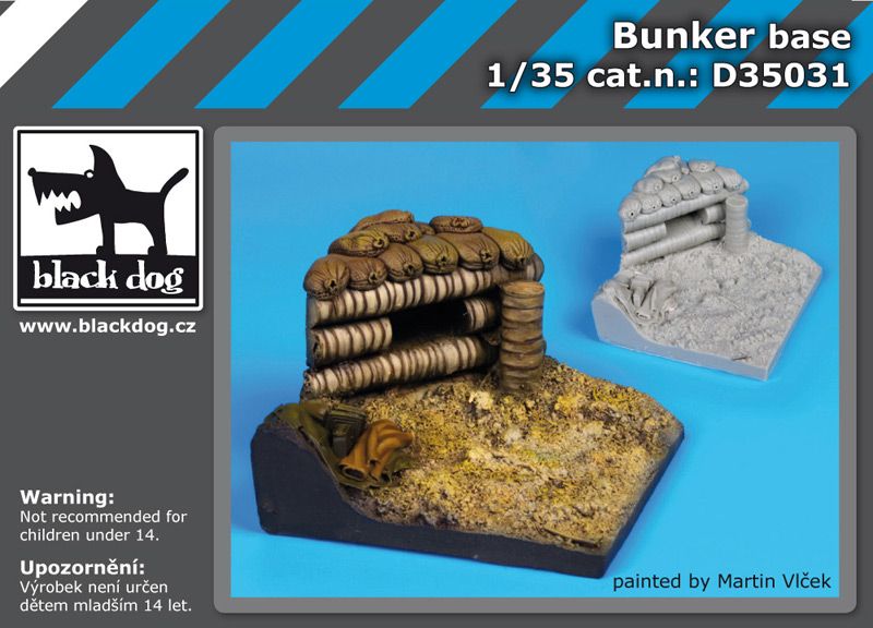 D35031 1/35 Bunker base Blackdog