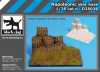 D35036 1/35 Napoleonic war base Blackdog