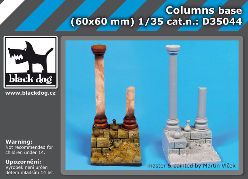D35044 1/35 Columns base Blackdog