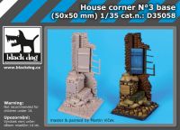 D35058 1/35 House corrner N Blackdog