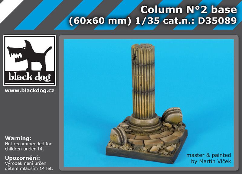 D35089 1/35 Column N°2 base Blackdog