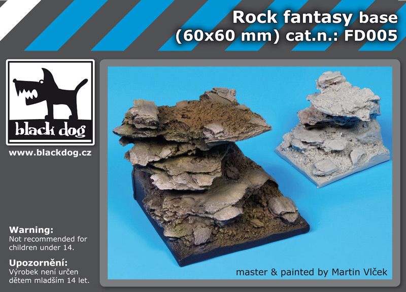 FD005 Rock fantasy base Blackdog