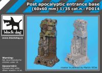 FD014 Post apocalyptic entrance base Blackdog