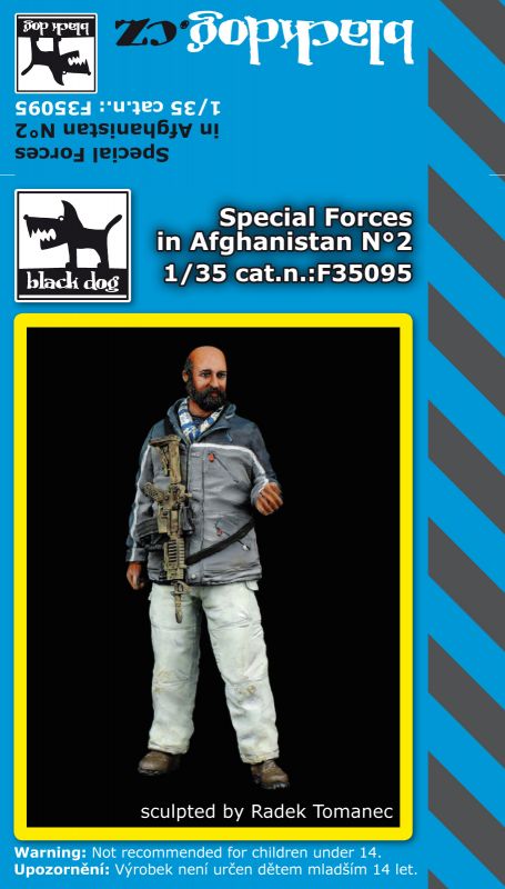 F35095 1/35 Special forces in Afghanistan N°2 Blackdog