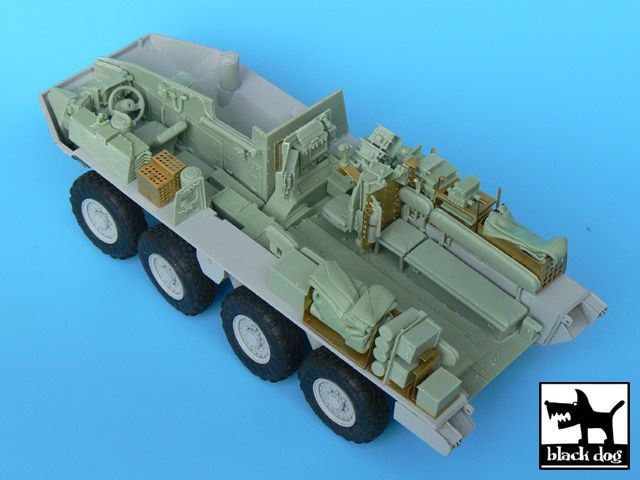 T35001 1/35 M1126 Stryker (ICV) interior Blackdog