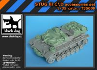 T35009 1/35 Stug III C/D accessories set Blackdog