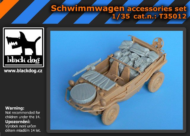 T35012 1/35 Schwimmwagen accessories set Blackdog