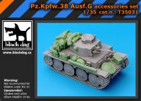 t35031 1/35 Pz.Kpfw.38 Ausf.G accessories set Blackdog
