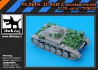 T35032 1/35 Pz.Kpfw. II Ausf C accessories set Blackdog