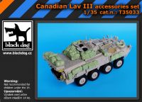 T35033 1/35 Canadian Lav III accessories set Blackdog