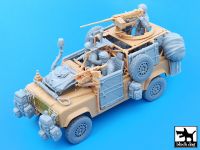 T35051 1/35 Defender Wolf accessories set with crew Blackdog