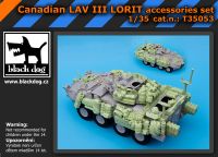 T35053 1/35 Canadian Lav III Lorit accessories set Blackdog
