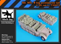 T35072 1/35Sd.Kfz 8 big accessories set Blackdog
