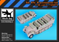 T35073 1/35 Sd.Kfz 7 accessories set Blackdog