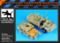 T35078 1/35 M1078 LMTV War pig plus HUMVEE Spec.f. Blackdog