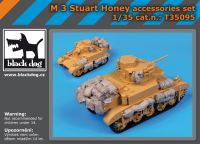 T35095 1/35 M3 Stuart Honey accessories set Blackdog