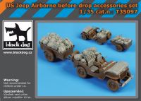 T35097 1/35 Us Jeep airborne before drop accessories set
