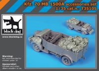 T35105 1/35 Kfz. 70 MB 1500A accessories set Blackdog