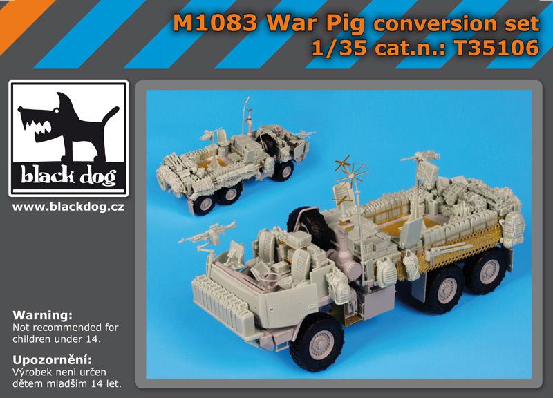 T35106 1/35 M 1083 War Pig accessories set Blackdog