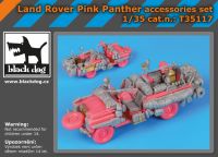 T35117 1/35 Land Rover Pink Panther accessories set Blackdog