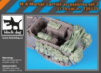 T35125 1/35 M 4 mortar carrier accessories set N