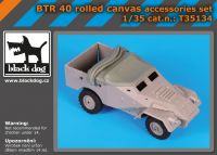 T35134 1/35 BTR 40 rolled canvas