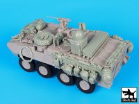 T35146 1/35 US Stryker WINT-T B with equip.accessories set Blackdog