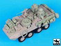 T35148 1/35 US Stryker WINT-T C with equip.accessories set Blackdog