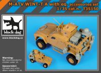 T35150 1/35 M-ATV WINT-T A with equip.accessories set Blackdog