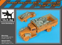 T35167 1/35 German army truck G917 T accessories set Blackdog