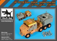 T35168 1/35 M1070 Gun truck conversion set Blackdog