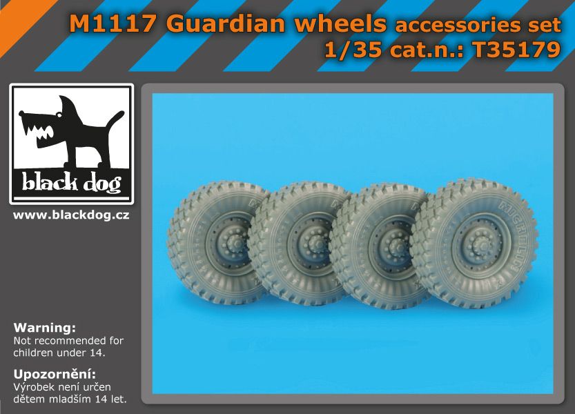T35179 M 1117 Guardian wheels Blackdog