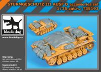 T35193 1/35 Sturmgeschutz III Ausf.D accessories set