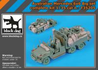 T35205 1/35 Australian Mercedes 6x6 complete kit Big set Blackdog