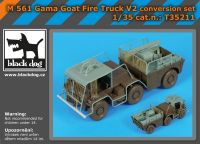 T35211 1/35 M 561 Gama Goat fire truck V2 conversion set Blackdog
