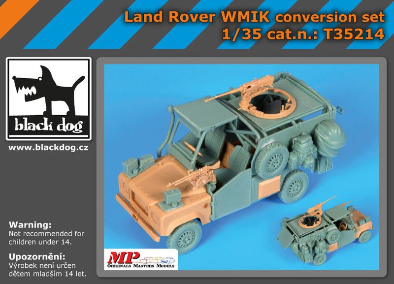 T35214 1/35 Land Rover WMIK conversion set Blackdog