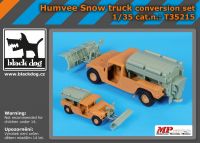 T35215 1/35 Humvee Snow truck conversion set Blackdog