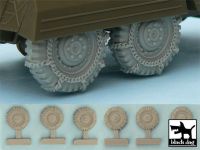 T48042 1/48 M 8 / M 20 Snowchained wheels set
