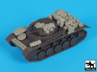 T48064 1/48 Panzerkampfwagen II ABC accessories set Blackdog